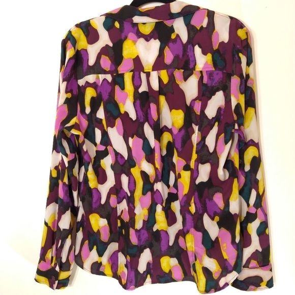 Dana Buchman Woman's Button Up Shirt Size L - Picture 4 of 7